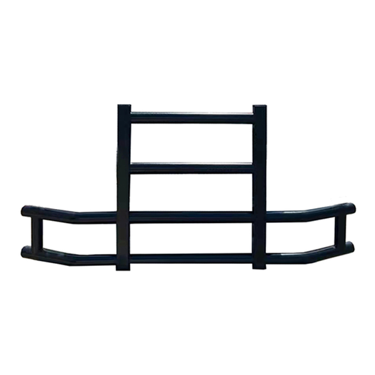 Universal Type Deer Guard Bumper with Brackets for Semi-Truck (Black)