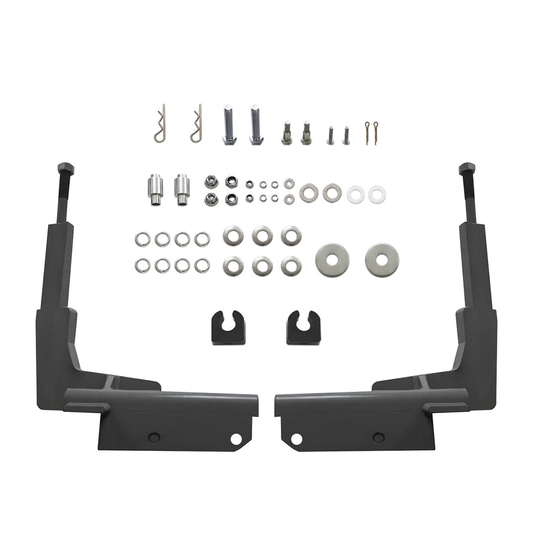 Brackets Mount Hardware For Freightliner Cascadia 2018-2023 Deer Guard Bumper