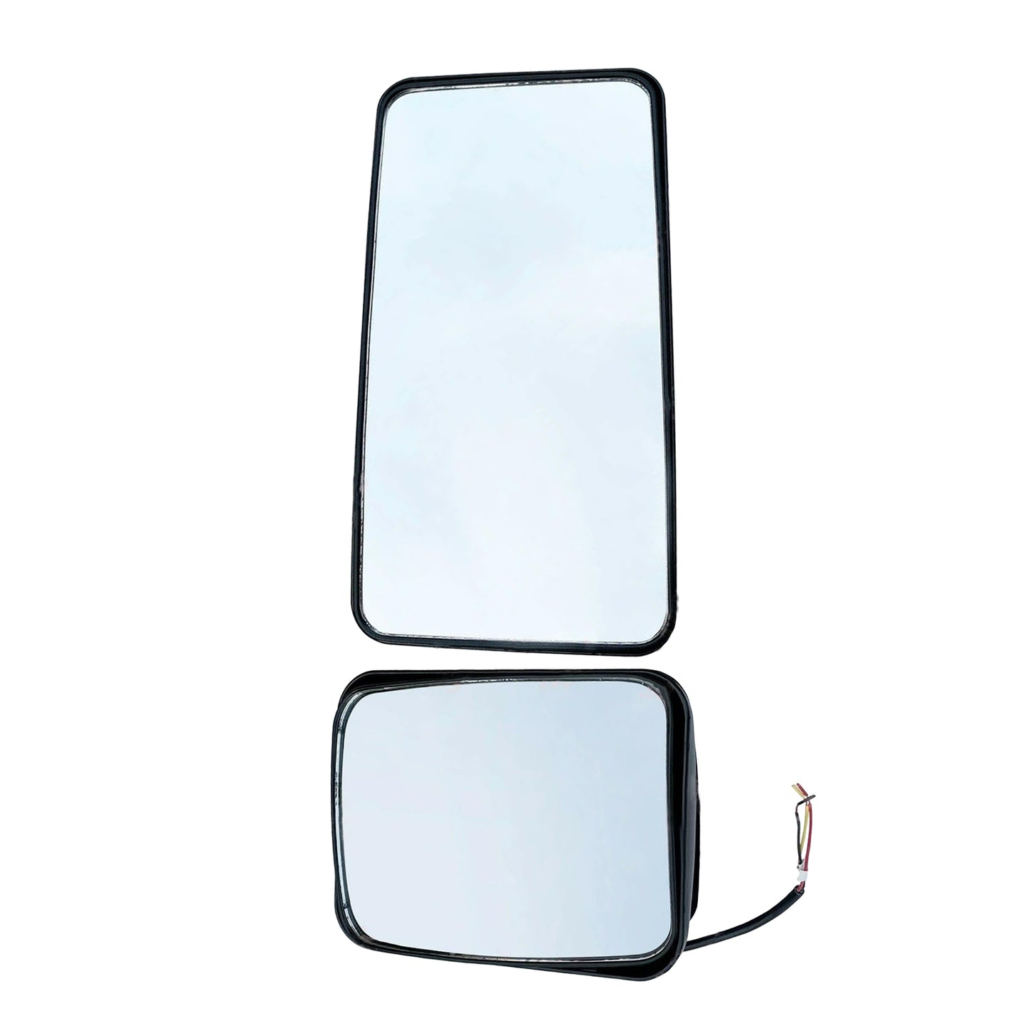 Hino Sequential LED Signal Upper & Lower Door Mirrors Set Chrome 2008-2021