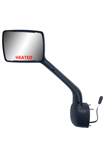 Chrome/Black w/Heated Hood Mirror Kenworth T680 Peterbilt 579/587 Left and Right Side